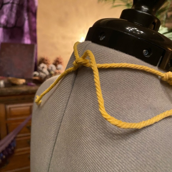Handmade Macrame Crochet Necklace - Picture 4 of 4